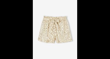 Laméshort met geplooid effect voor meisjes goud