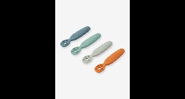 Set van 4 Caelia LIEWOOD leerlepels veel blauw