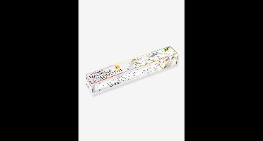 Kleurrol met kleurmotieven, zelfklevend ADVENTURE FOLIA wit