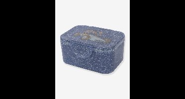 Glitter broodtrommel KONGES SLOJD blauw