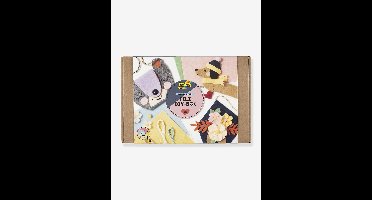 DIY-doos van vilt RAINBOW EDITION FOLIA, 36 stuks meerkleurig