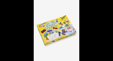 Creatieve set Vingerpoppen in schuim, 15 personages FOLIA meerkleurig