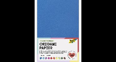Origami papier, 500 rechthoekige vellen BASIC MIX FOLIA meerkleurig