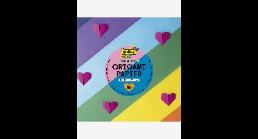 Origami papier, 500 vierkante vellen FOLIA PREMIUM BASIC meerkleurig