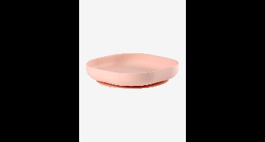 Silicone bord met zuignap BEABA roze