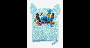 Leuk Disney® washandje geborduurd met het hoofd van Stitch hemelsblauw