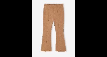 Flared meisjeslegging kameel