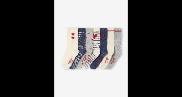 Set van 7 paar sokken > meisje ecru