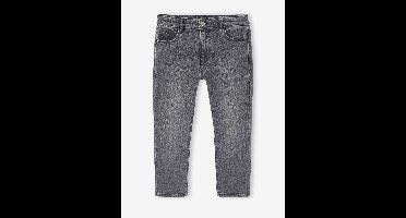 Smalle jeans large meisjes grijs