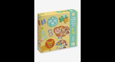 Wilde dieren - 5 DJECO spellen geel