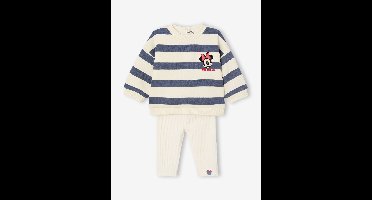 Babyset sweater + legging Disney® MINNIE blauw, gestreept