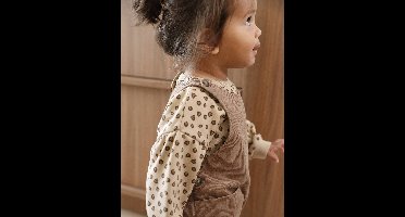 Sweater met luipaardprint taupe