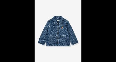 Kinsley jeansjas marineblauw
