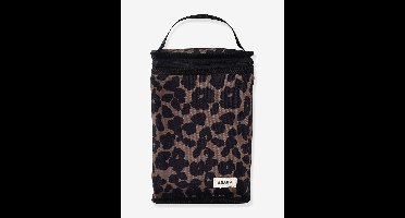 Koeltas voor zuigflessen van BEABA bruin, bedrukt