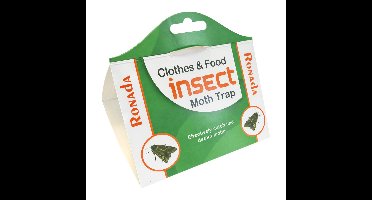 Ronada Mottenval (5 Stuks) Tegen Motten - Krachtig feromoon - 5 vallen in 1 verpakking - Sterke lijmlaag