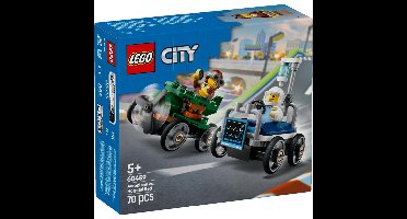 Lego City 60459 Vliegtuig vs Ziekenhuisbed