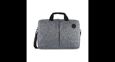 Hama Laptoptas Genua voor Laptops tot 15.6 Inch Grijs/Zwart