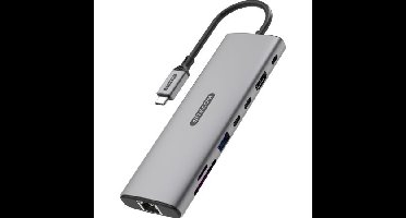 8 in 1 USB-C Power Delivery Multiport Adapter