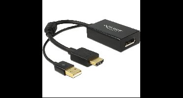 DeLOCK Adapter HDMI -> DisplayPort 1.2