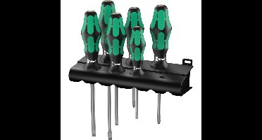 Wera 334/6 Schroevendraaierset Kraftform Plus