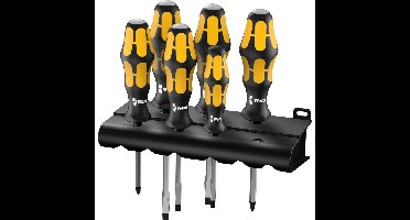 Wera 932/6 Schroevendraaierset Kraftform