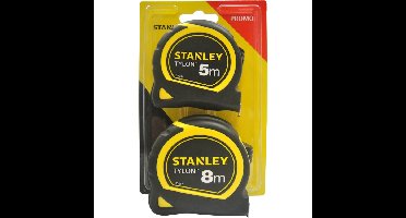 Stanley Promopack Tylon Rolbandmaat 8 m + 5 m meetlint