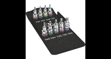Wera 8767 HMC HF 1 Zyklop Bit-doppen-set TORX dopsleutel