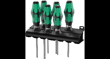 Wera 335/350/355/6 Schroevendraaierset
