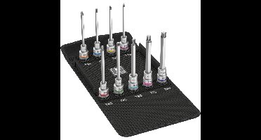 Wera 8767 HMC HF 3 Zyklop Bit-doppen-set TORX bitset