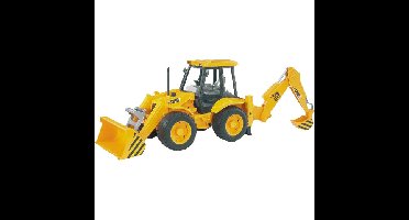 bruder JCB 4CX graaflaadmachine modelvoertuig