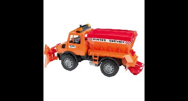 bruder Mercedes-Benz Unimog Winterdienst modelvoertuig