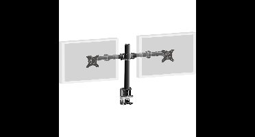 iiyama Dubbele bureausteun arm DS1002C-B1 monitorarm