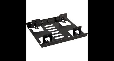 DeLOCK Wisselframe 3,5" > 2x 2,5" inbouwframe