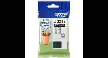 Brother Inkt - LC-3217BK Zwart