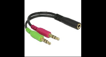 DeLOCK Headset Adapter splitterkabel