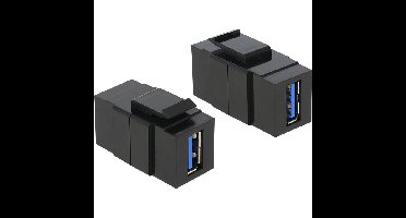DeLOCK Keystone USB 3.0 A female > USB 3.0 A female keystone module