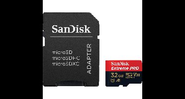 SanDisk Extreme PRO 32 GB microSDHC geheugenkaart
