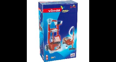 Theo Klein Vileda speelgoed schoonmaakkar en stofzuiger huishoudspeelgoed