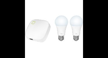 Trust Z1 Zigbee Control Station + 2x Zigbee Tunable LED Bulb ZLED-TUNE9 set