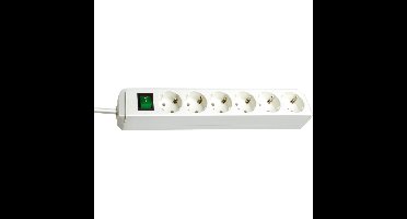 Brennenstuhl Eco-Line Stekkerdoos 6x