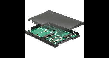 DeLOCK 2.5″ Converter SATA 22 pin > 1 x M.2 key B + 1 x mSATA - 9.5 mm