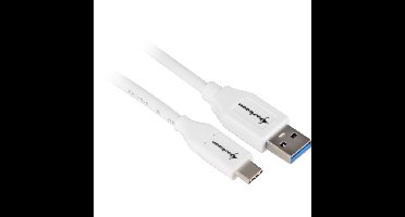 Sharkoon USB-A 3.2 > USB-C kabel