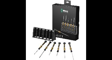 Wera Micro ESD schroevendraaierset met Rek