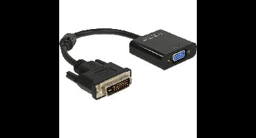 DeLOCK Adapter DVI-D 24+1 male > VGA female