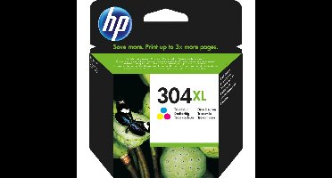 HP 304XL originele drie-kleuren inktcartridge