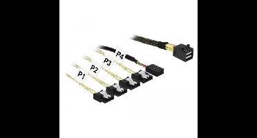DeLOCK Mini SAS HD SFF-8643 > 4x SATA 7-Pin adapter