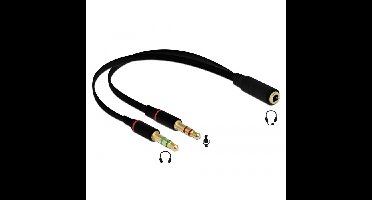DeLOCK Headset adapter