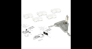 DeLOCK USB Port Blocker voor USB-A female insteekslot