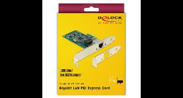 DeLOCK PCI Express Card > 1 x Gigabit LAN netwerkadapter