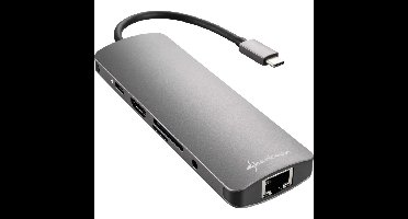 Sharkoon USB 3.0 Type C Combo Adapter dockingstation